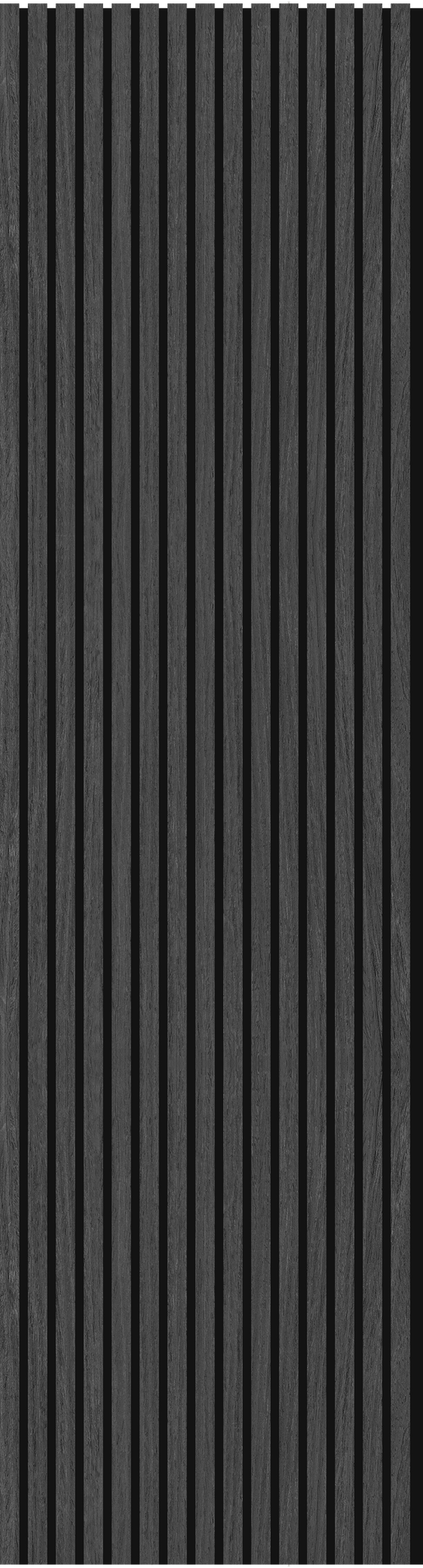 Black Oak Acoustic Slat Wall Panel