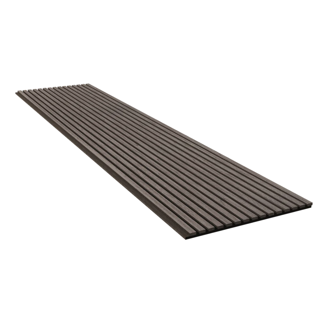 Ebony Acoustic Slat Wall Panel Sample
