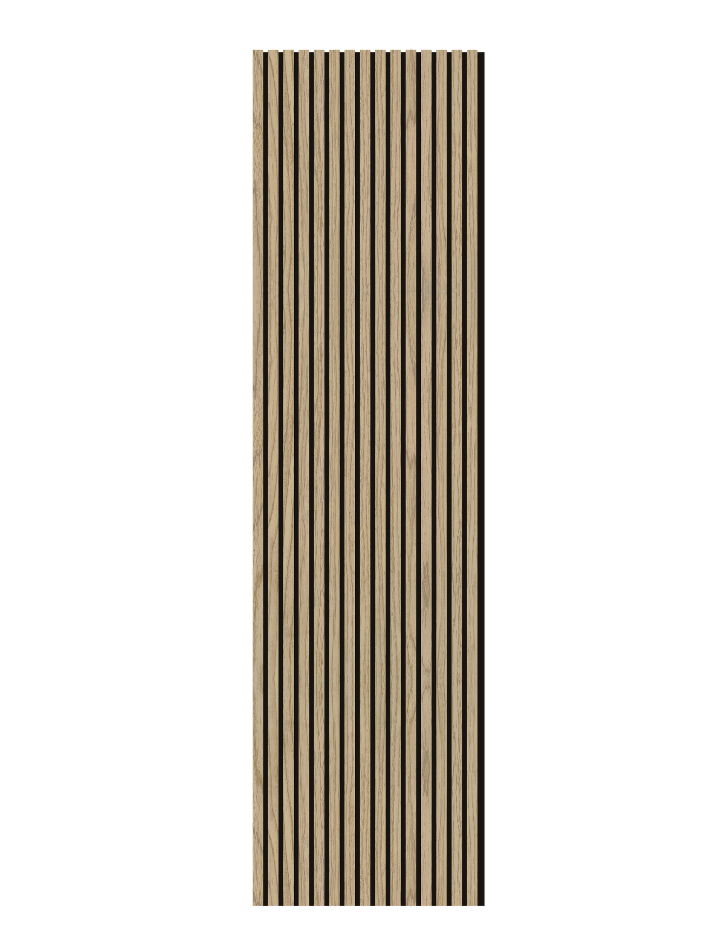 Walnut Acoustic Slat Wall Panel Sample