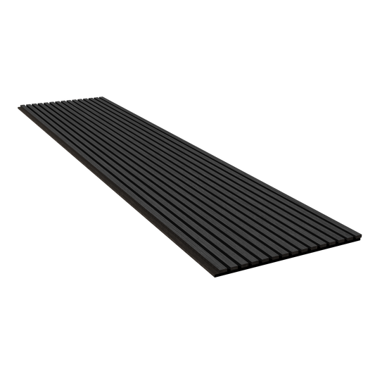 Black Oak Acoustic Slat Wall Panel Sample