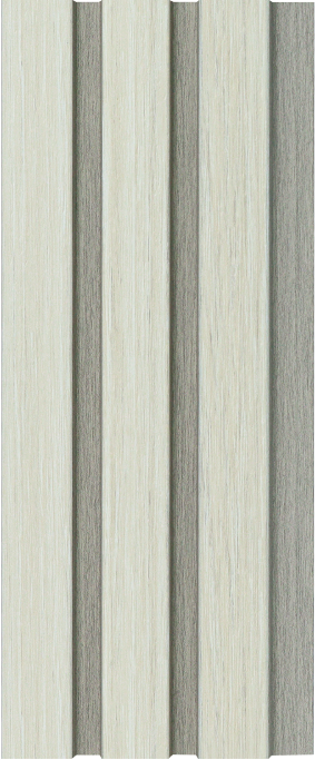 Driftwood Beige 3D Waterproof Slat Wall Panel