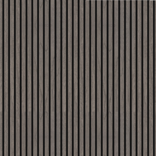 Ebony Acoustic Slat Wall Panel Sample
