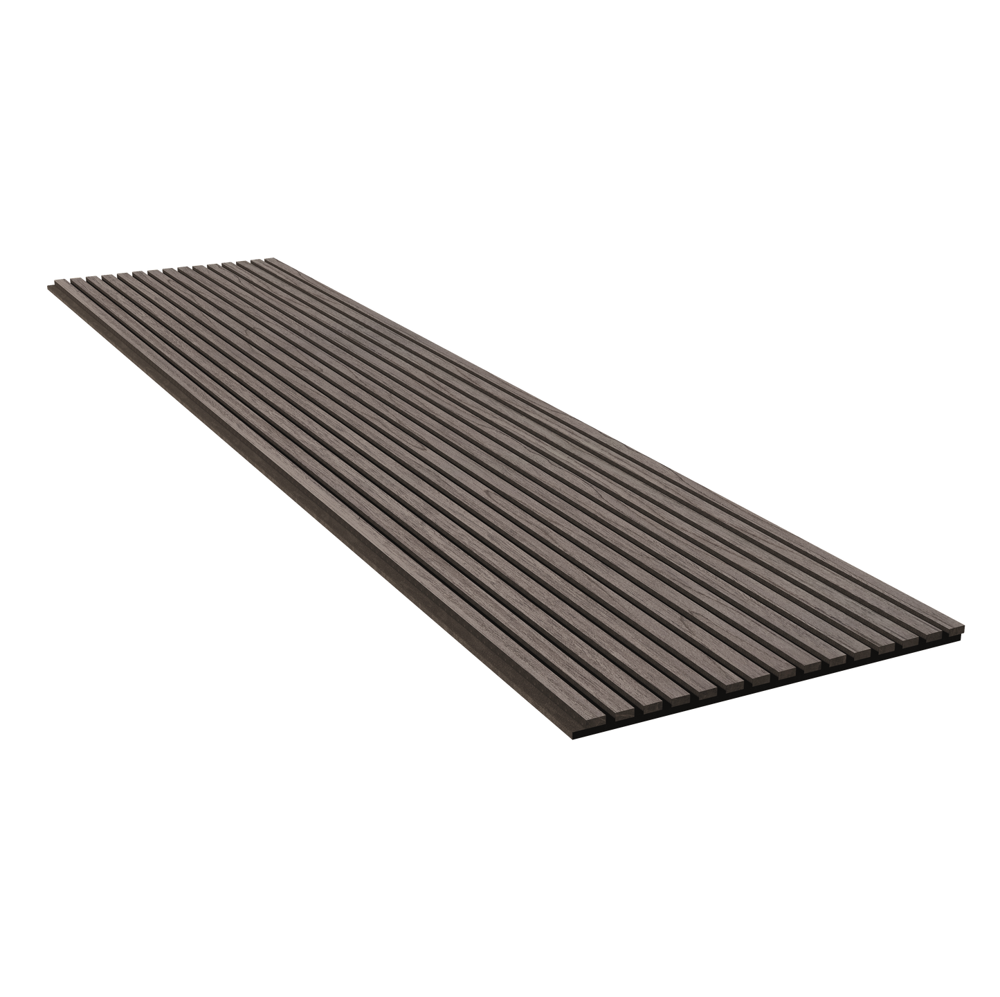 Ebony Acoustic Slat Wall Panel Sample