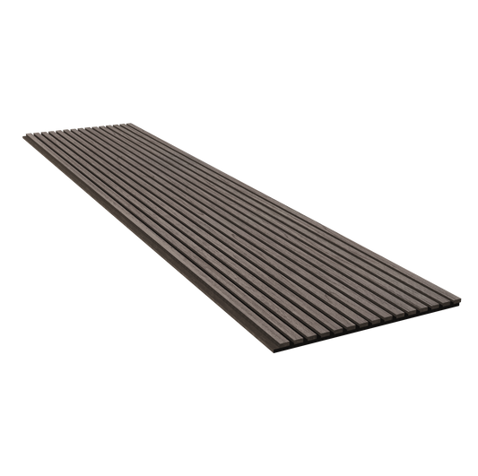 Ebony Acoustic Slat Wall Panel Sample
