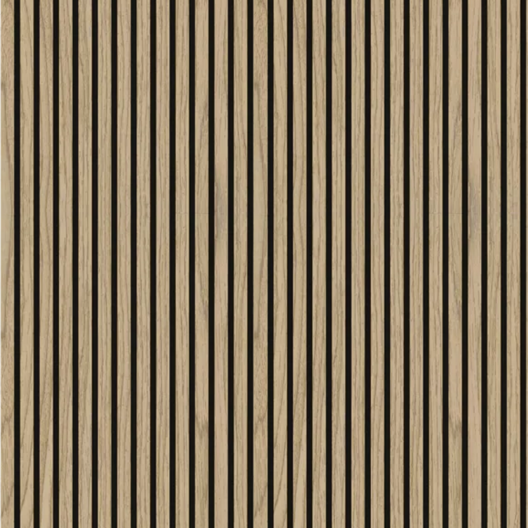 Walnut Acoustic Slat Wall Panel Sample