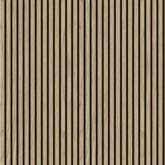Walnut Acoustic Slat Wall Panel Sample